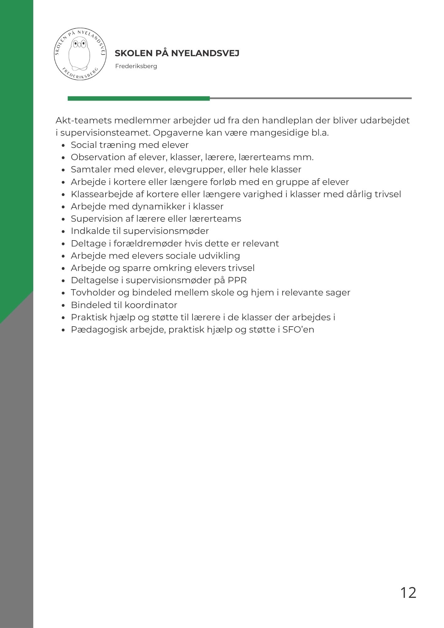 Praktikplan