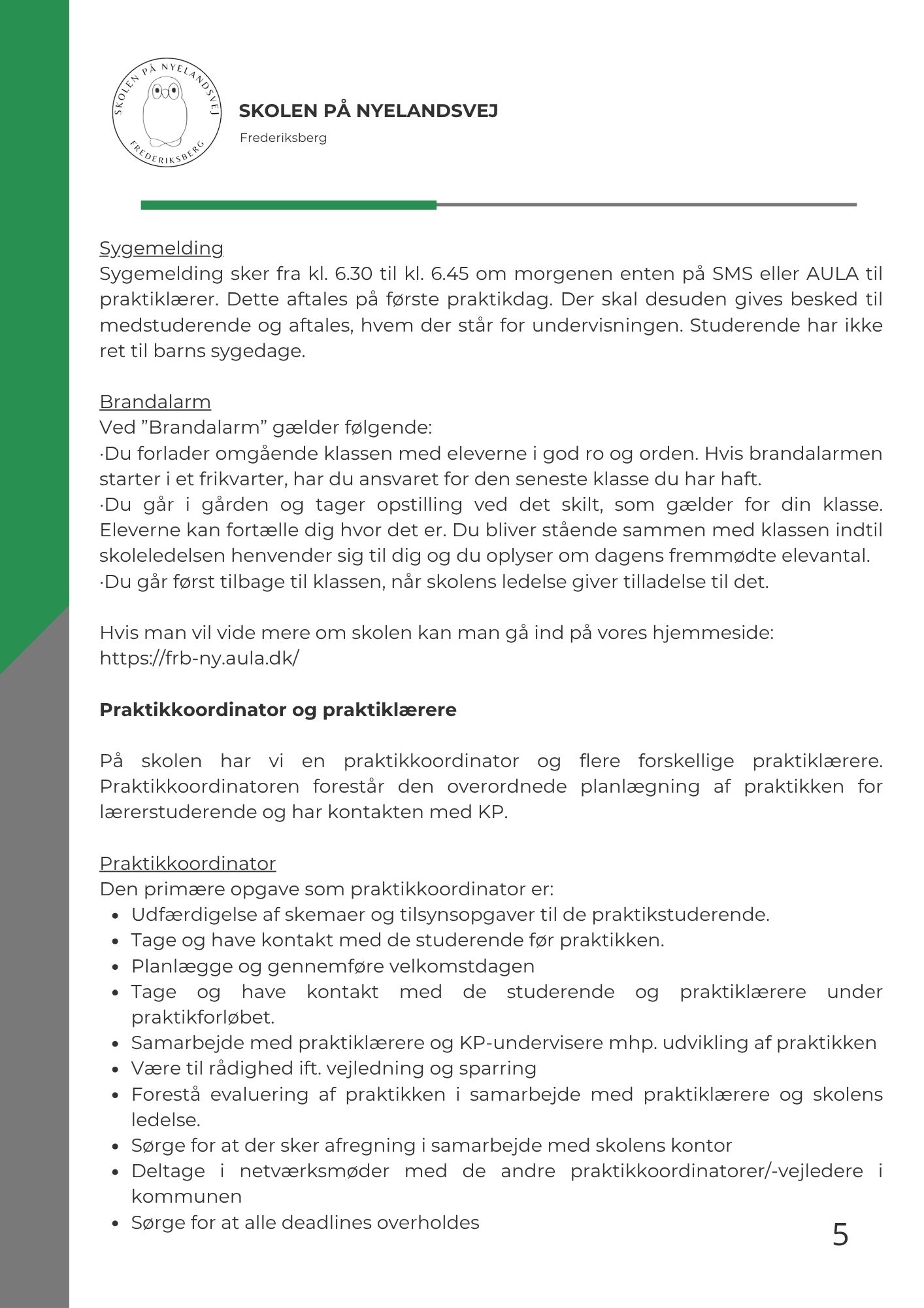 Praktikplan